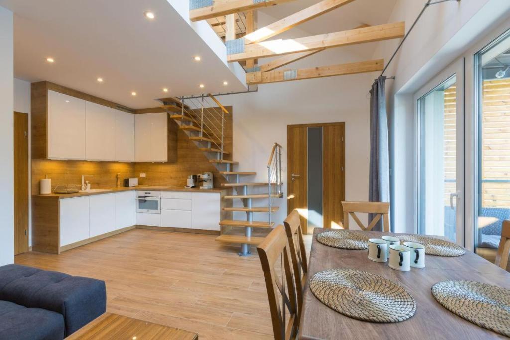 Apartament Sloneczny - Widok Na Gory I Skrzyczne ชเจอร์ค ภายนอก รูปภาพ